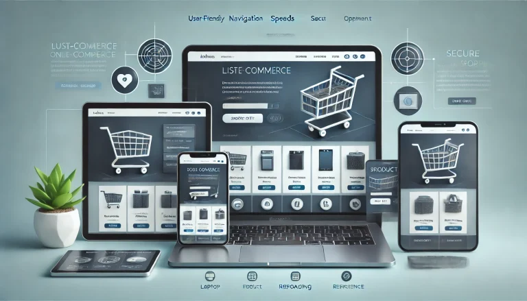 e-ticaret sitesi tasarımı